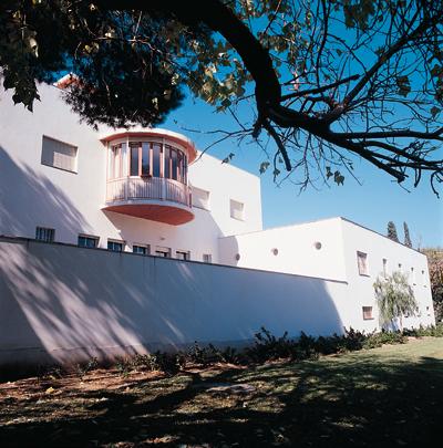 The Weizmann House (east facade)